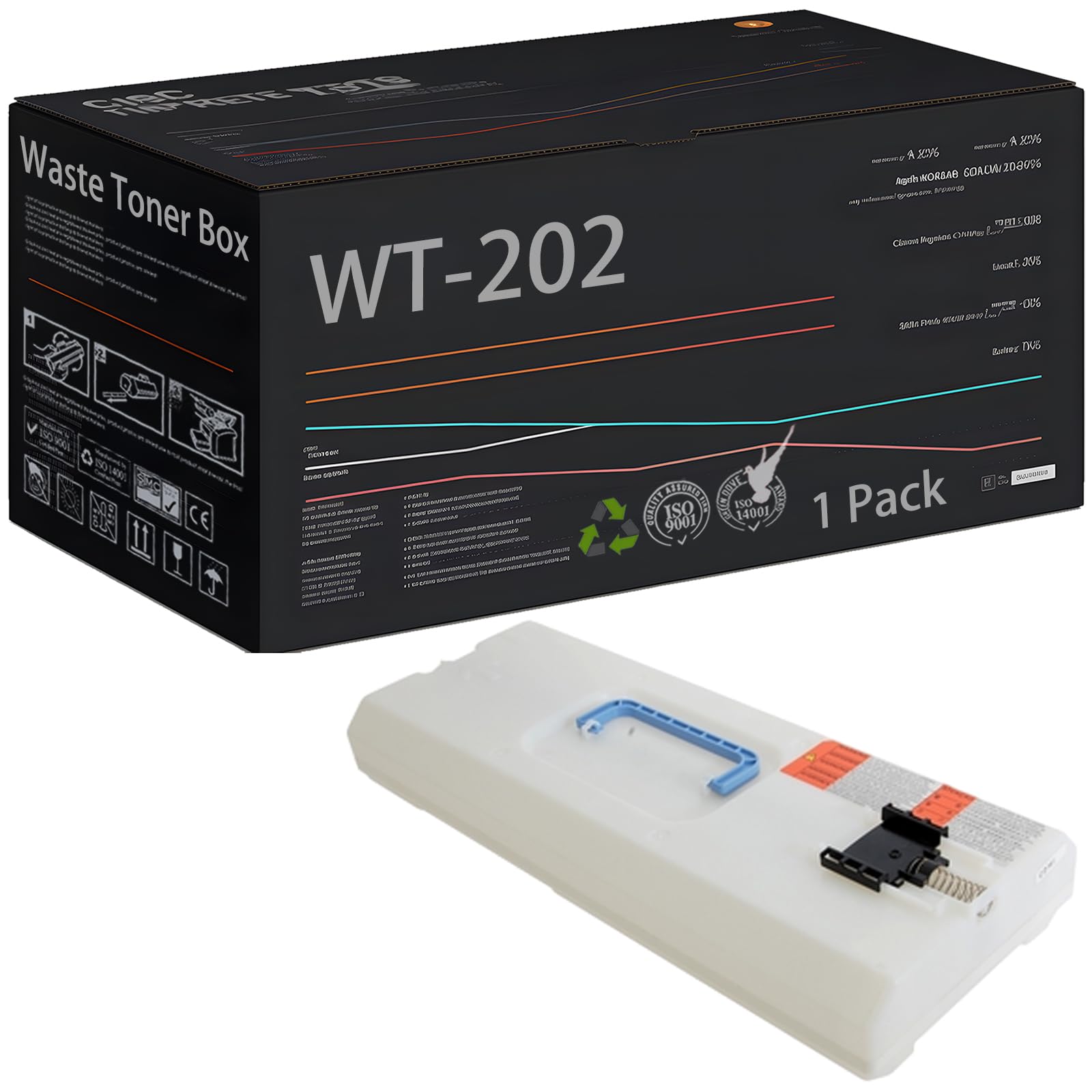 Amazon.com: WT-202 WT202 Waste Toner Box Compatible with